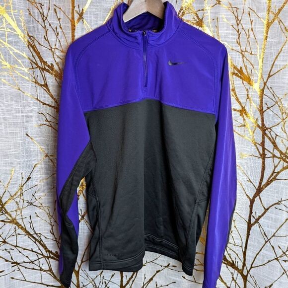 nike therma-fit fleece 1/4 zip - Picture 1 of 3